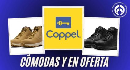 Coppel liquida con rebaja de 50% botas Nike casuales y cómodas; hay 2 colores