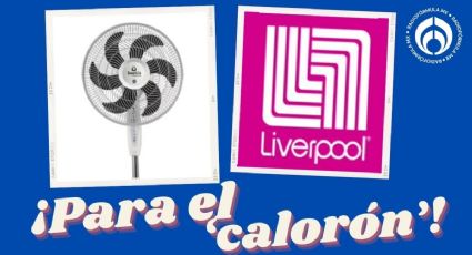 Liverpool: el ventilador de menos de $300 de varias velocidades y que se controla con el celular