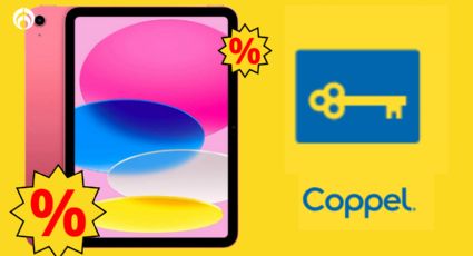 ¡Ya casi se acaban! Coppel pone en oferta esta iPad de color rosa de 64 GB