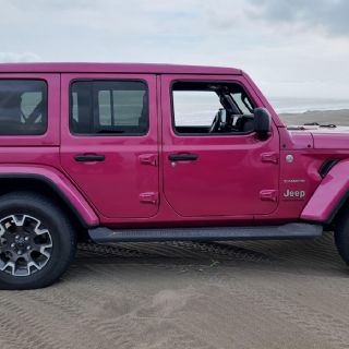 La vida en rosa con Jeep Tuscadero