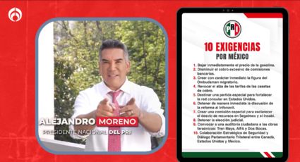 Presenta PRI sus “10 Exigencias por México”