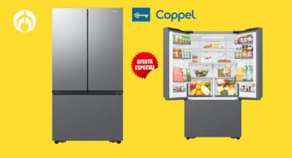 Coppel rebaja 10 mil pesos a este refrigerador Samsung que tiene lo último en tecnología