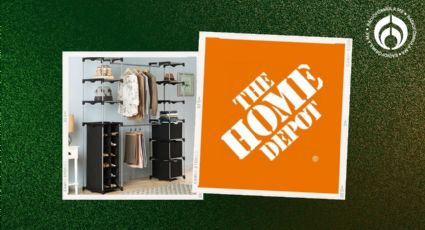 Home Depot rebaja organizador de ropa de dos niveles para clóset