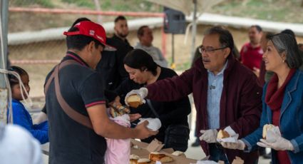 Rosca de Reyes 2025: conviven con los Reyes Magos en Escobedo NL