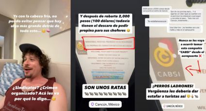 Luisito Comunica denuncia abuso en tarifas de taxis en Cancún: '¡Son unos ratas!'