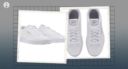 Suburbia remata tenis Reebok blancos súper cómodos y fáciles de limpiar