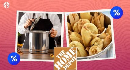 ¿Te tocaron los tamales? Home Depot rebaja vaporera de 5.8L; ideal para cocinas pequeñas