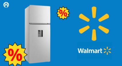 Walmart remata este refrigerador Hisense; viene con despachador de agua y es de acero inoxidable