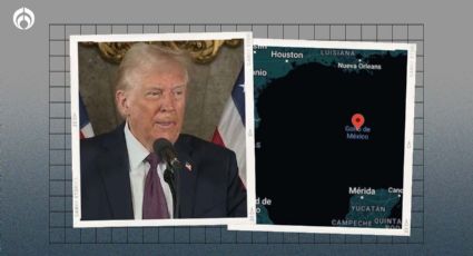 Otra de Trump: quiere cambiar el nombre del Golfo de México por ¡Golfo de América!