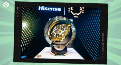 Así luce el trofeo del Mundial de Clubes 2025 en el CES