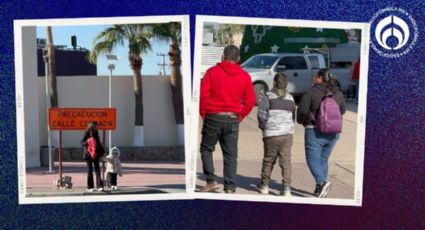 Frente frío provoca que padres no envíen a sus hijos a la escuela en Hermosillo