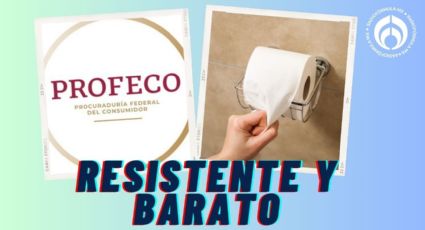 El papel de baño que cuesta 2 pesos por rollo, es muy bueno y no se rompe fácil, según Profeco