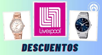 Liverpool quiere que estrenes reloj y remata los de la marca de lujo Citizen; hay de varios precios