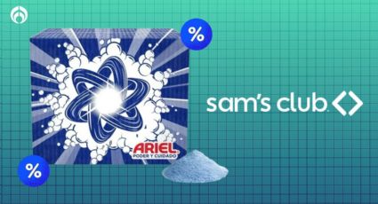 Sam's Club rebaja el jabón Ariel mejor calificado por Profeco; arrasa con las manchas difíciles