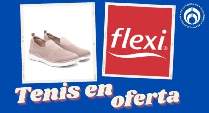 Flexi: los tenis en remate para correr en menos de $800 muy ligeros y suaves; hay varios colores