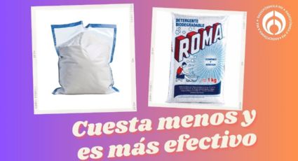 El detergente económico que es mejor que el Roma; deja la ropa limpia y fresca