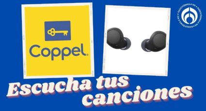 Coppel remata a estos audífonos Sony con batería de 11 horas de duración