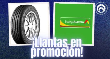 Bodega Aurrera hace el mejor remate de llantas Goodyear en febrero