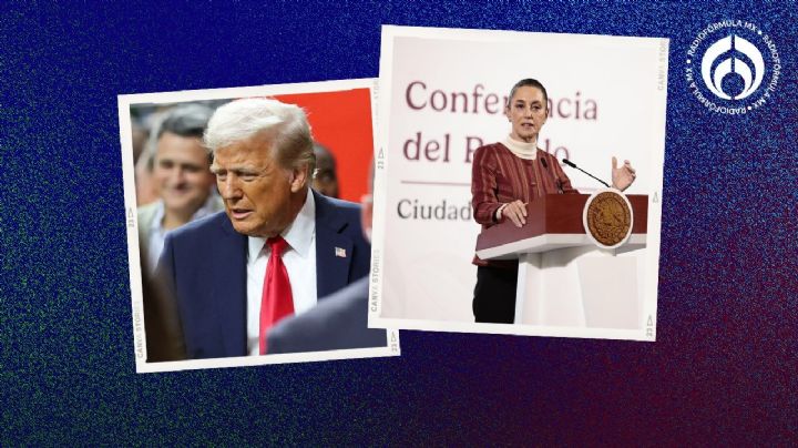 'Vamos a esperar, cabeza fría', dice Sheinbaum a nueva amenaza de Trump sobre aranceles