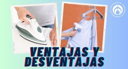 ¿Qué conviene más, una plancha de vapor o convencional? Esto dicen expertos