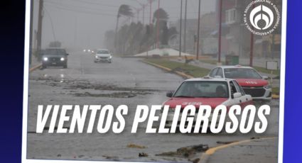 Frente frío desafía al calor con vientos de 90 km/h, chubascos y nieve este miércoles