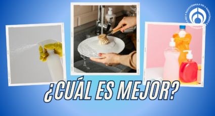 ¿Qué es mejor, lavar los trastes con jabón líquido o con cloro? Esta es la recomendación