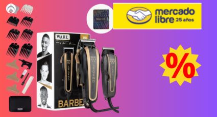 Mercado Libre remata esta máquina Wahl para cortar cabello; viene con trimmer para la barba