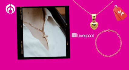 Liverpool aplica descuentazo a estas elegantes cadenas y pulseras de oro, ideales para regalar