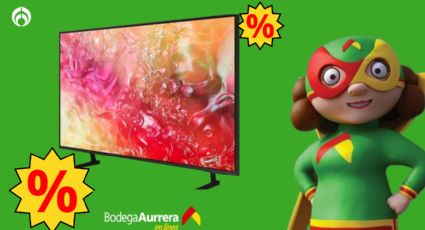 Bodega Aurrera remata esta pantallota Samsung 4K que te envía gratis hasta tu casa