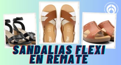 Coppel remata sandalias Flexi de mujer para cuando lleguen las olas de calor