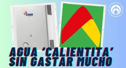 Bodega Aurrera: boiler Cinsa que ahorra un 70% de gas está a menos de mil 500 pesos