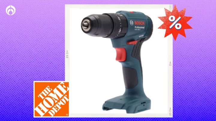 Beneficios del poderoso rotomartillo Bosch que Home Depot rebaja; con 1900 rpm y buenas reseñas