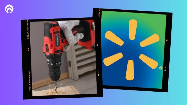 Walmart liquida este taladro rotomartillo inalámbrico, capaz de perforar metal, madera y paredes