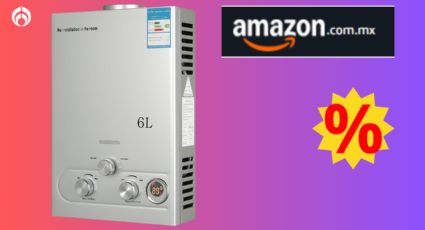 Amazon vende barato un boiler de paso que ahorra hasta un 78% en gas; da agua caliente al instante