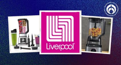 Liverpool se 'pone guapo' y remata 3 licuadoras Ninja a mitad de precio; trituran y pulverizan TODO