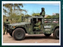 Guardia Nacional incauta arsenal bélico en Trincheras, Sonora