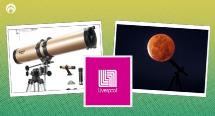 El mejor telescopio para ver el eclipse lunar 2025 potente y profesional que Liverpool remata