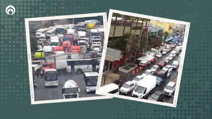 Bloqueos de transportistas: cierran la México-Pachuca y otras vías (VIDEOS)