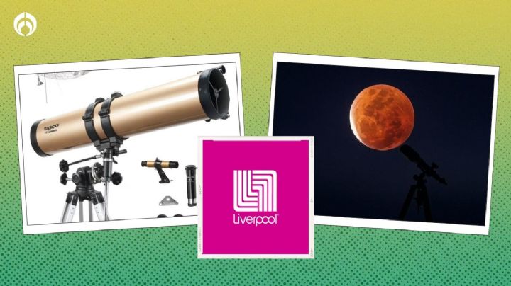 El mejor telescopio para ver el eclipse lunar 2025 potente y profesional que Liverpool remata