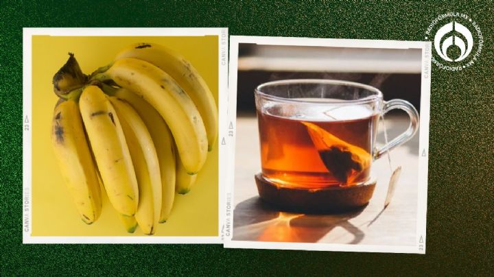 El té de cáscara de plátano que te ayudará a dormir como un bebé: así lo puedes preparar