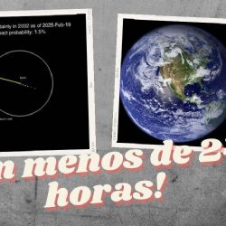 ¿A salvo? NASA rebaja a la mitad la probabilidad de impacto del asteroide 2024 YR4