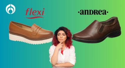 ¿Zapatos Flexi o Andrea?, estos son los más cómodos para estar de pie todo el día