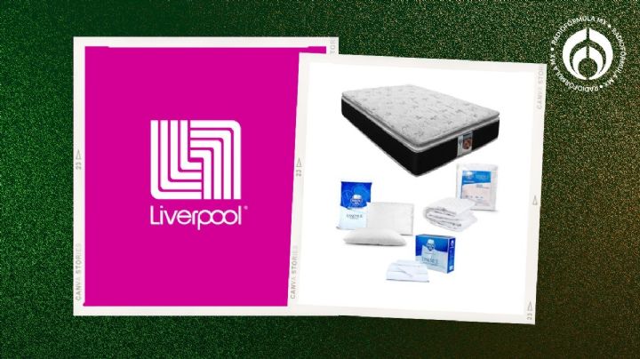 Sin Venta Noctura: Liverpool pone colchón Spring Air en menos de $10 mil con sábanas y almohadas