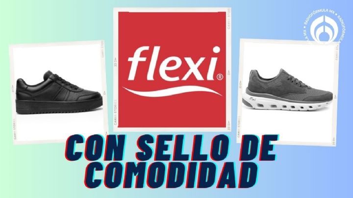 Flexi se 'aloca' y hace remate de tenis: hay de piel por menos de $700 y para correr