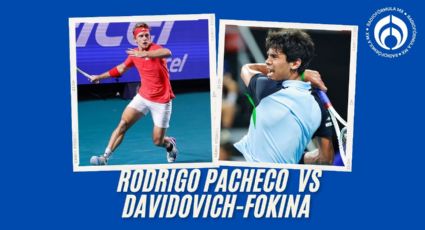 Rodrigo Pacheco quiere seguir sorprendiendo en el AMT 2025: ¿A qué hora ver su partido ante Davidovich-Fokina?