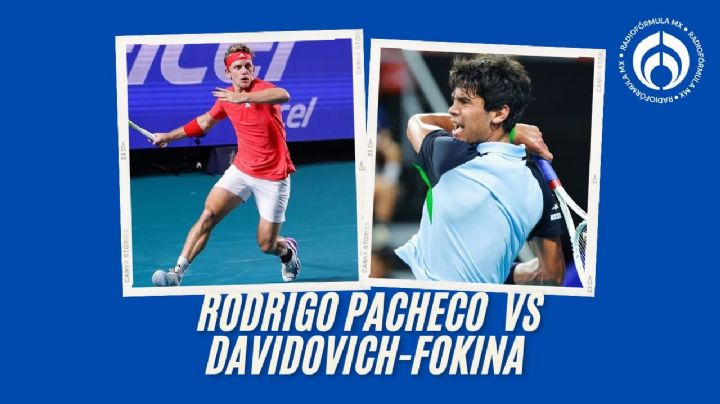 Rodrigo Pacheco quiere seguir sorprendiendo en el AMT 2025: ¿A qué hora ver su partido ante Davidovich-Fokina?