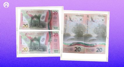 Los billetes de 20 pesos conmemorativos valuados en 4.5 millones de pesos por su número de serie