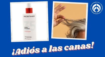 La loción anticanas que revierte el proceso de encanecimiento y devuelve el color natural a tu pelo