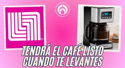 Liverpool vende en menos de 750 pesos esta cafetera Chefman; es programable y regula lo cargado de tu café