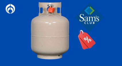 Sam's Club tiene baratísimo el tanque de gas de 9 kilos, perfecto para tu negocio o cocina pequeña